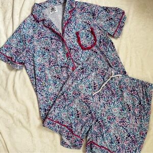 Floral Print Women's Pajama Set